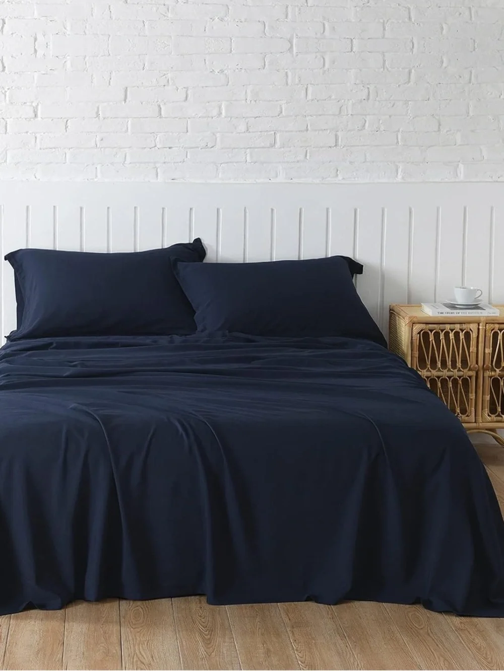 CA KING BAMBOO COTTON DUVET SET